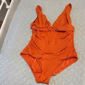 MICHAEL Michael Kors Sedona Orange Swimsuit